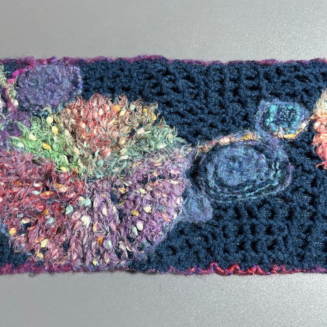 M.&KYOKO エムアンドキョウコ リバーシブル　マフラー　ネックウォーマー