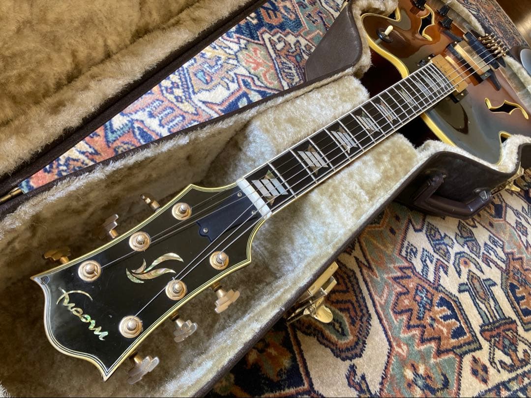 Moon EL-5-C-2HB エレキギター 日本製 ギブソン L-5モデル