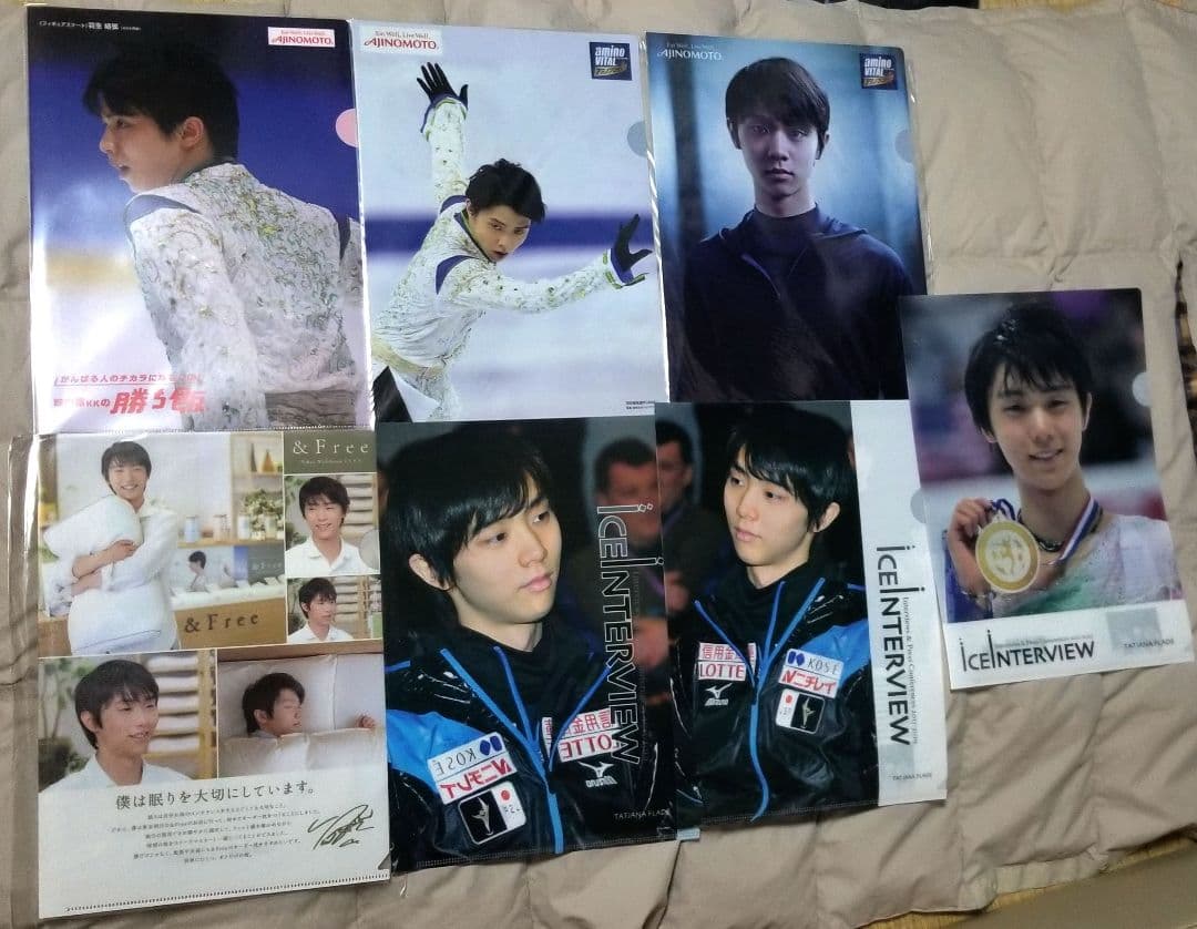 羽生結弦 クリアファイル 西川 CiONTU ロッテ