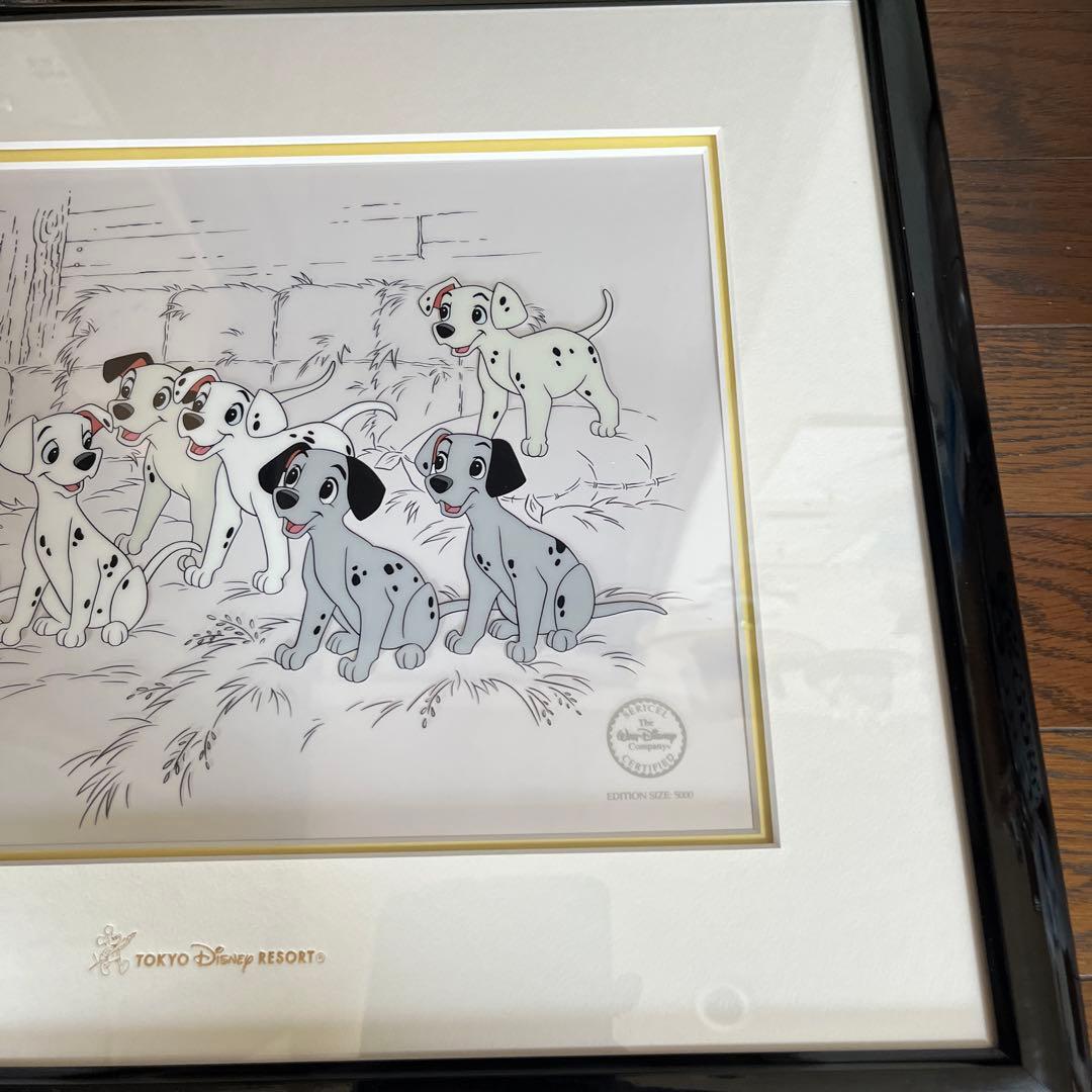 ディズニーセル画　　101匹わんちゃん　5000限定