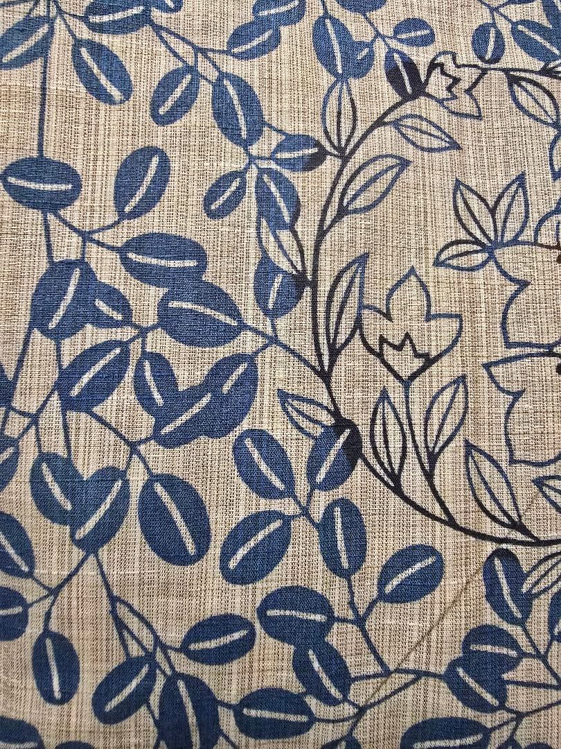 リピーター 日本橋竺仙 奥州小紋 桔梗丸に萩 Lサイズ