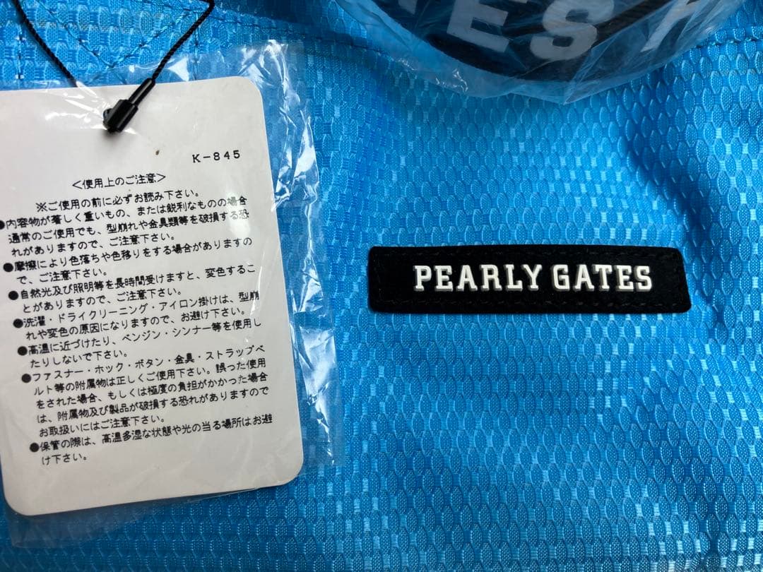 PEARLY GATES ビッグトートバッグ　ゴルフ場柄　風景柄　未使用品