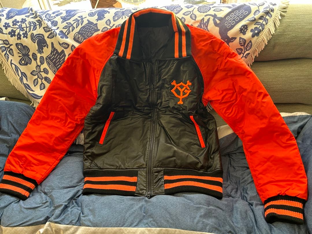 巨人　ジャイアンツ　グランドコート　選手用 実使用 タマザワ製 ビンテージ