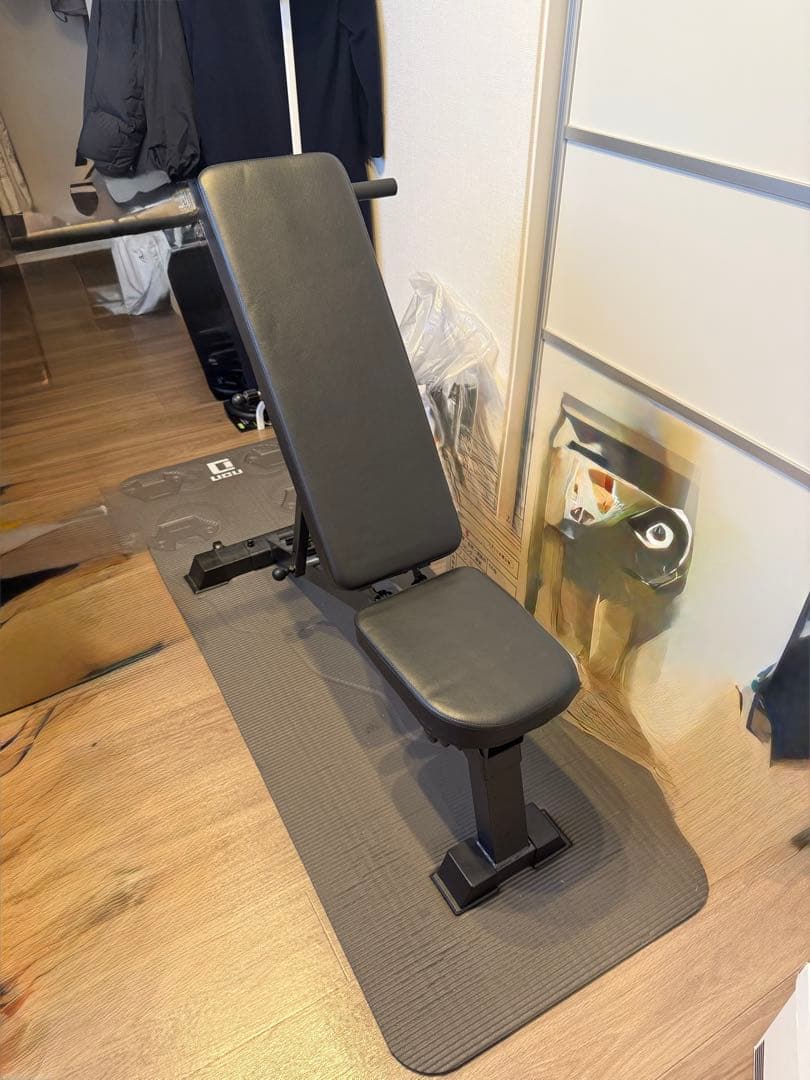 【1/10に出品削除予定】トレーニングベンチ　ホームジム　フラットベンチ