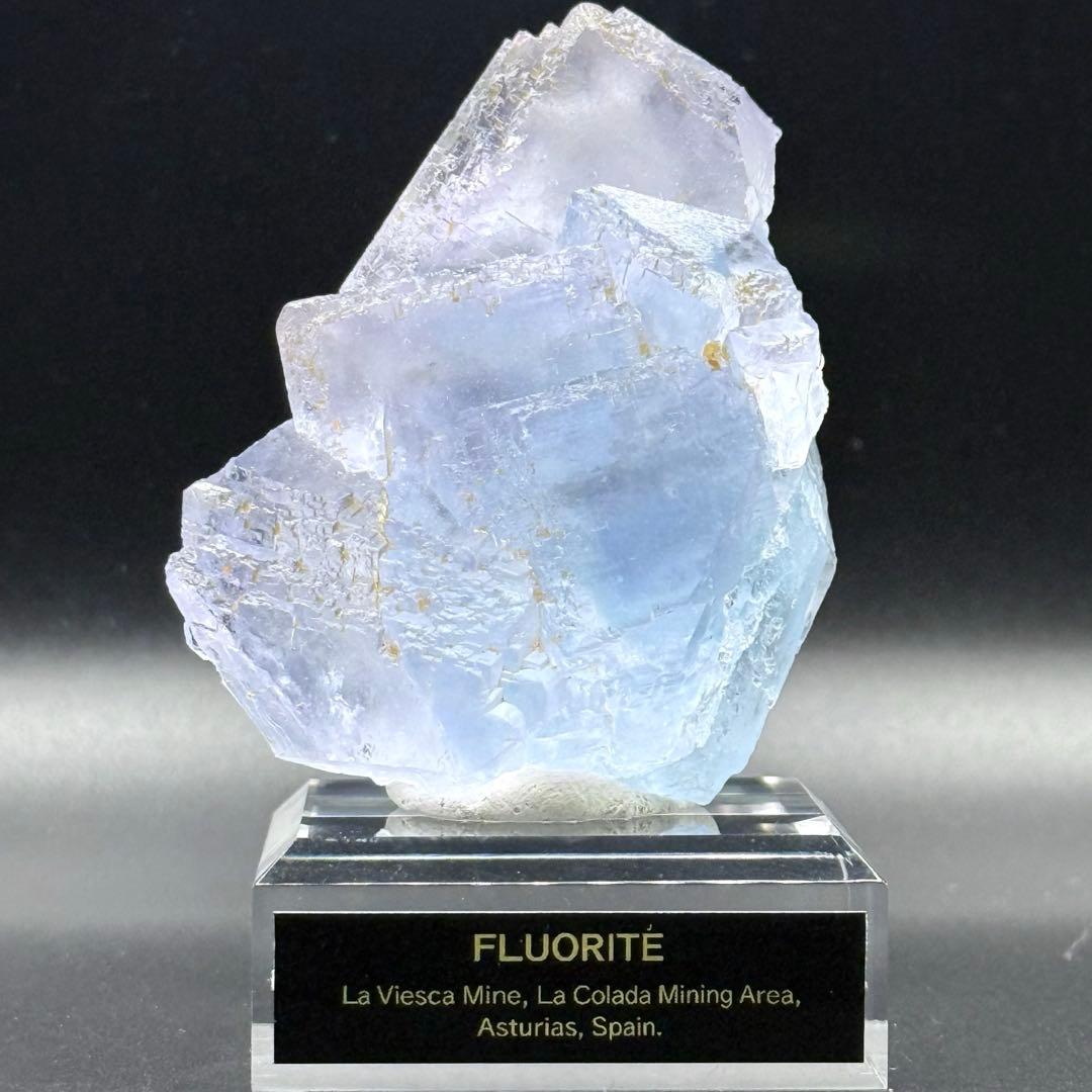 フローライト スペイン La Viesca Mine産 蛍石 原石 20