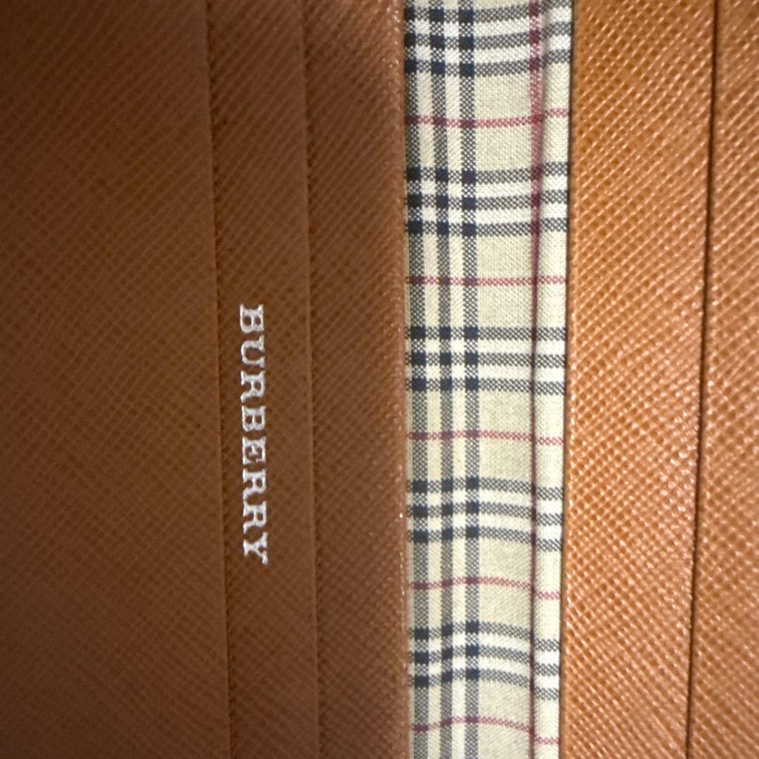 BURBERRY ブラウン　カードケース