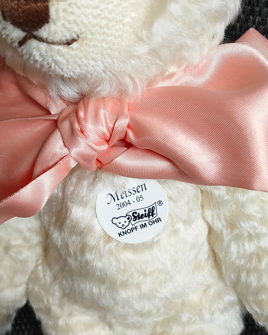 Steiffシュタイフテディベアマイセンプレート