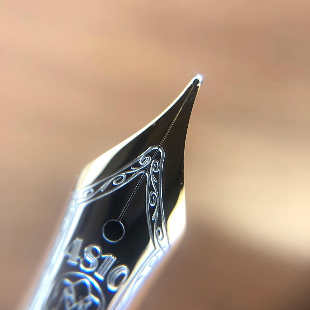 モンブラン585 4810 k14 万年筆　マイスターシュテュック