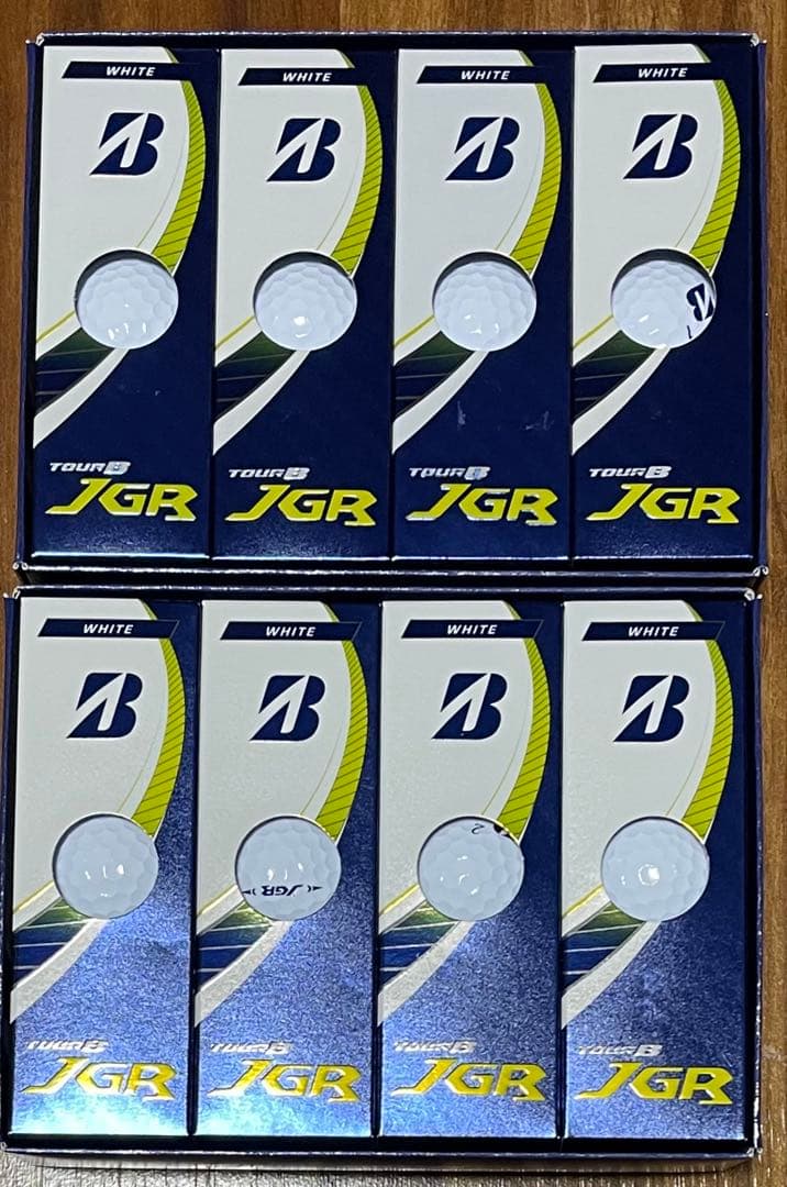 ブリヂストン TOUR B JGR 2023モデル ホワイト 2ダース