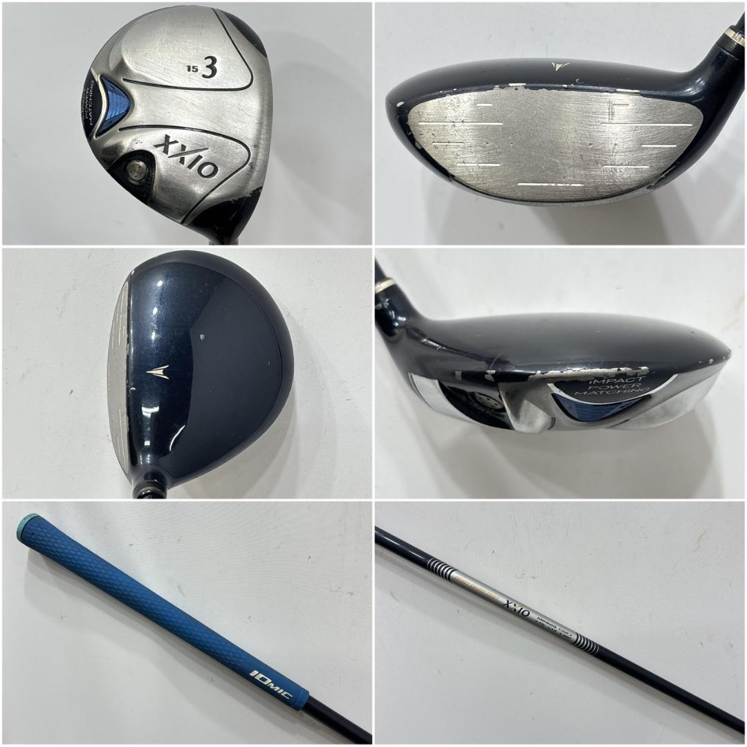 メンズ右利き初心者用　ゼクシオ　5代目　ゴルフクラブセット　W-2651