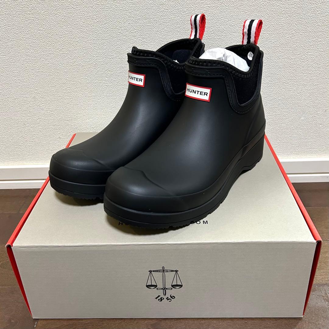 ハンター チェルシー ネオプレーン ブーツ wfs3020 黒 24cm UK5