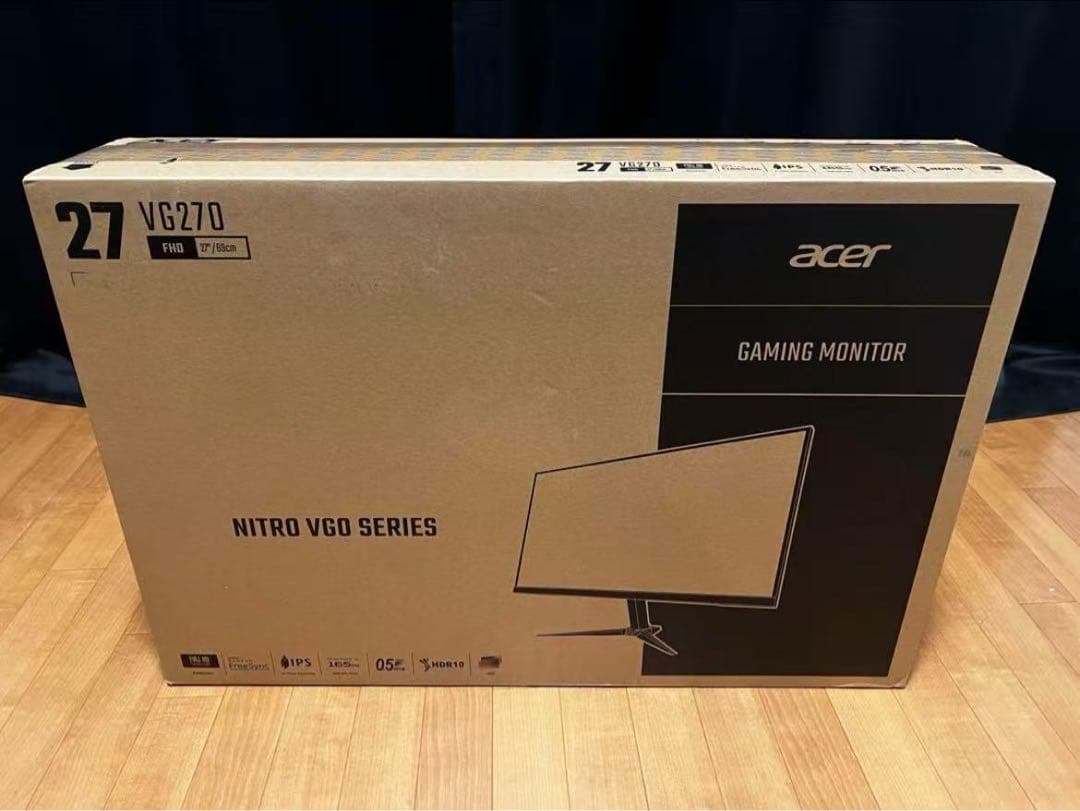 ゲーミングモニター Acer VG270 27インチ IPS 165Hz