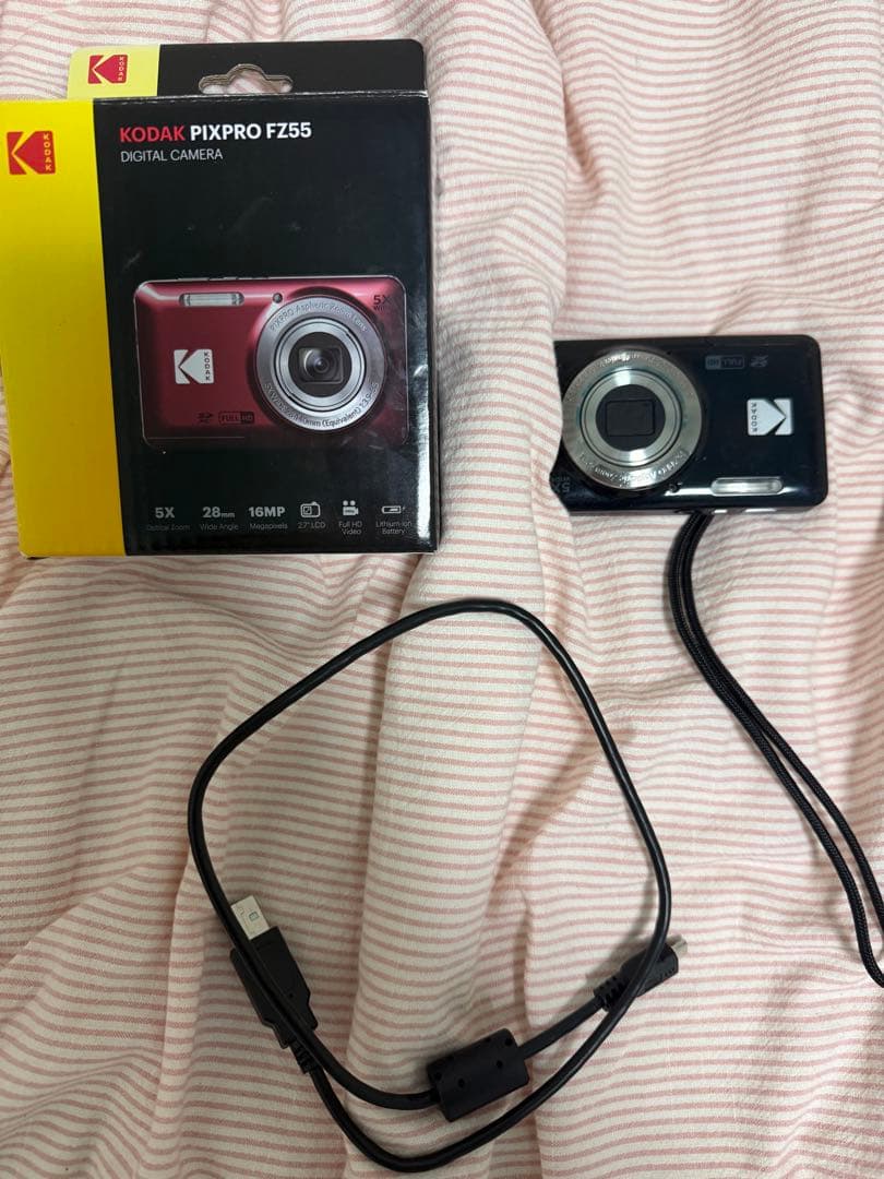 デジタルカメラ kodak pixpro fz55 black