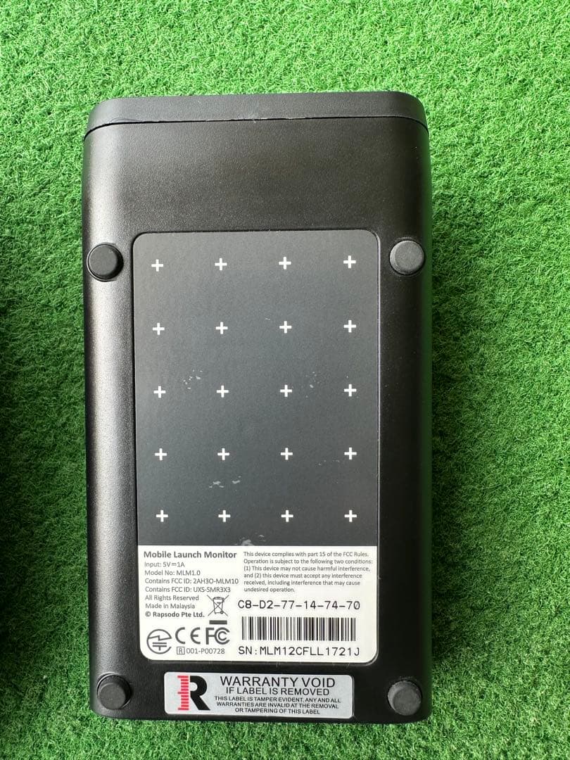 Rapsodo ゴルフ用距離計 USBケーブル付き　弾道計測器