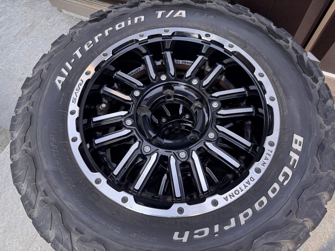ジムニーシエラ用 BFGoodrich AT & RAYS 16インチ
