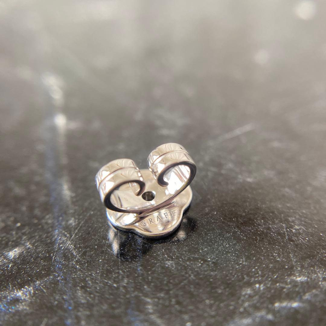 グラフ 750WG ピアス バタフライパヴェ 片方のみ