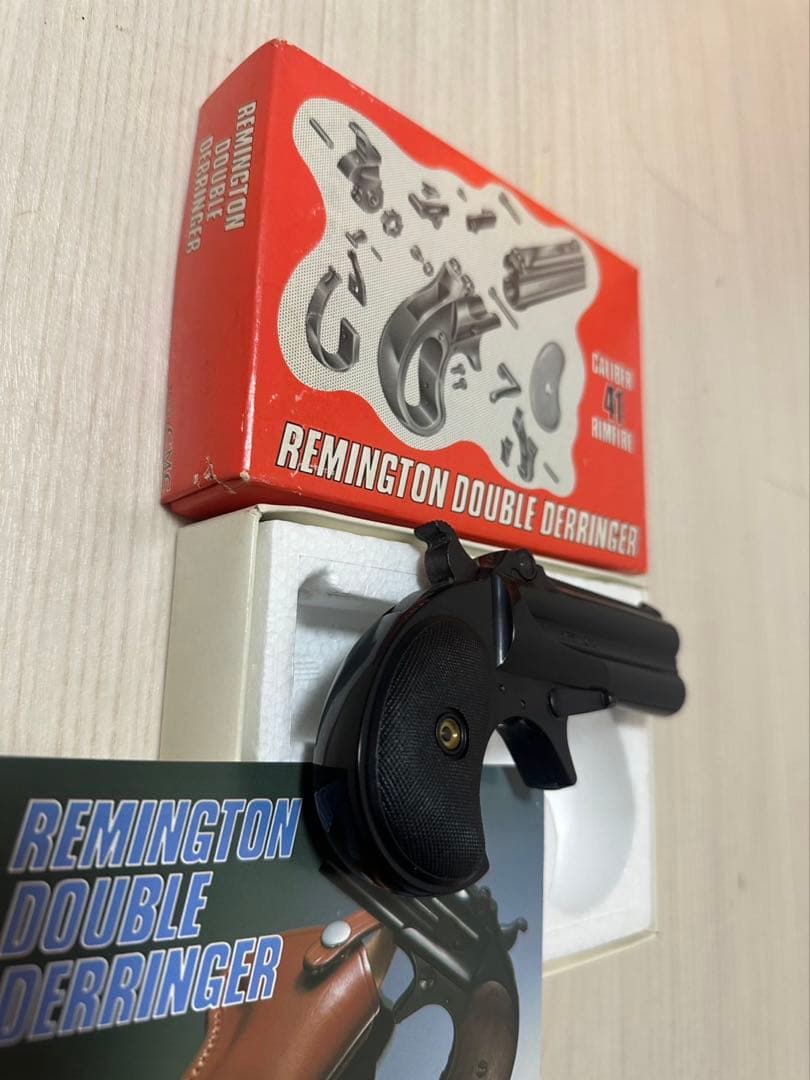 CMC ABS樹脂モデルガン レミントン・ダブル・デリンジャー r2-3