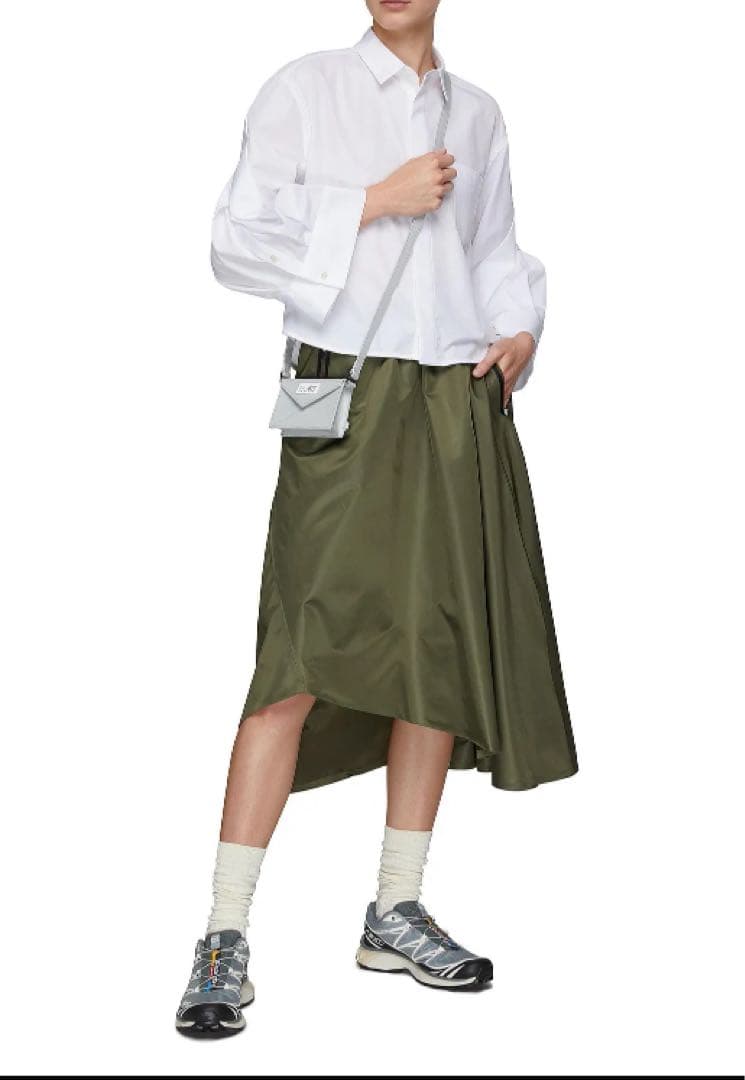 sacai THOMAS MASONコットンポプリンシャツ　ホワイト　23SS