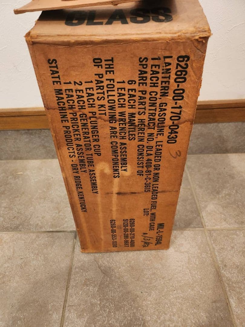 値引き可　SMP　252A　GIランタン　1987年製デッドストック