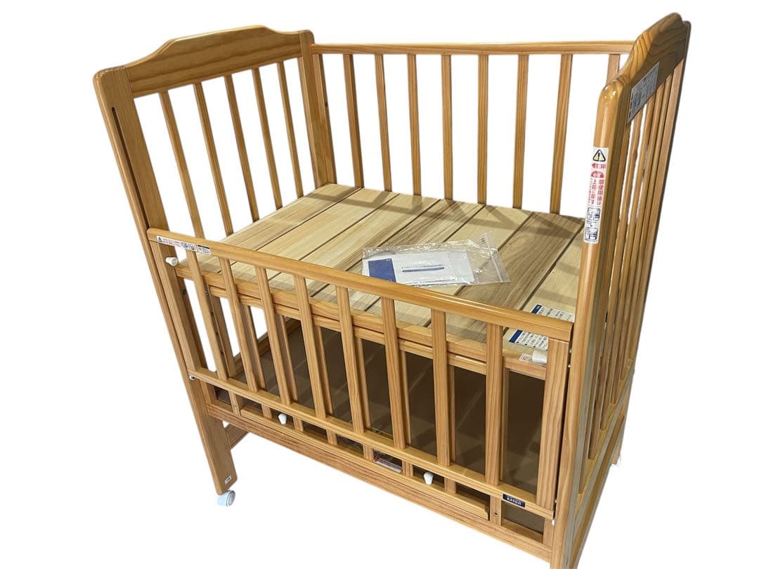【美品】KATOJI カトージ ベビーベッド +コンパクトベッド