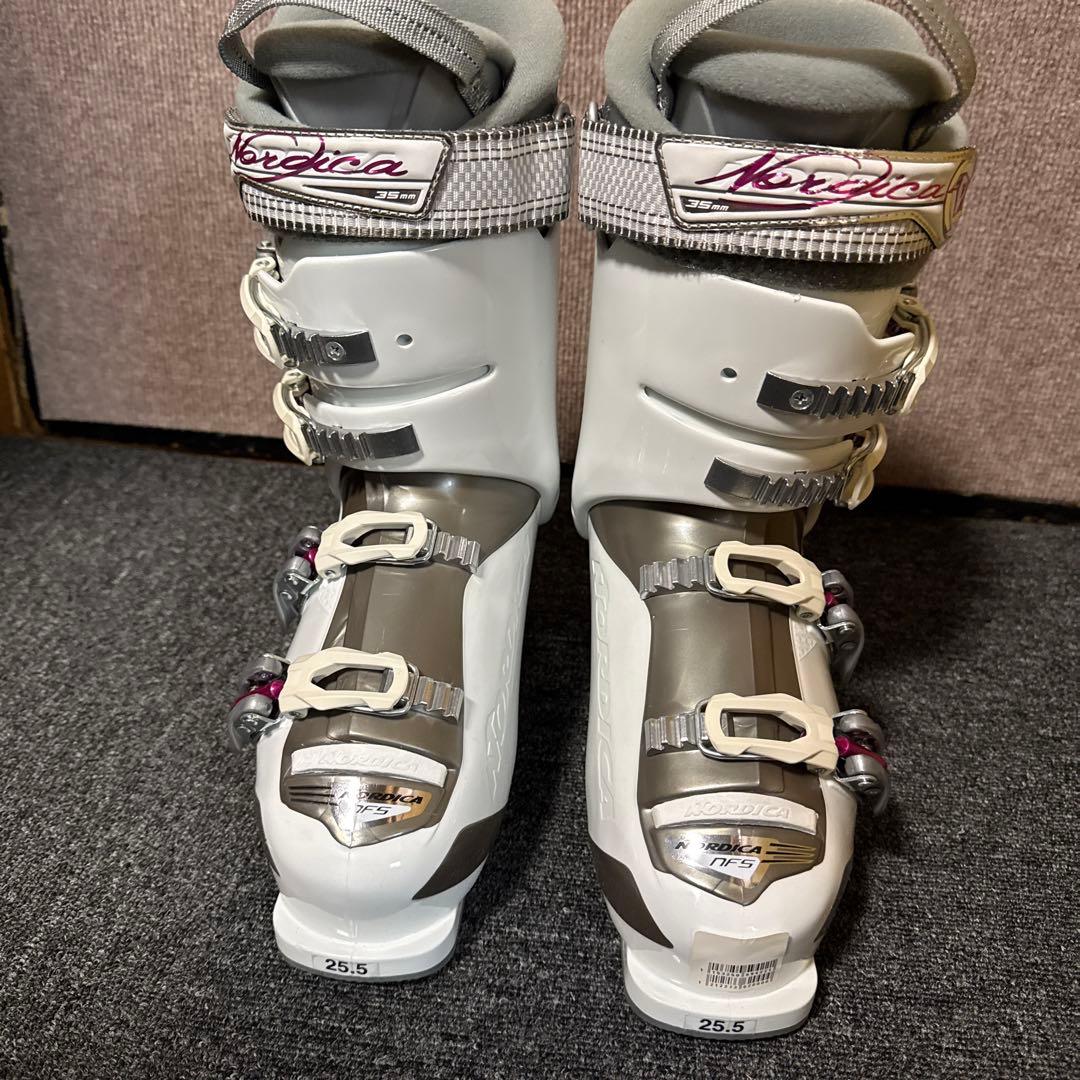 Nordica スキーブーツ 25.5 ホワイト/グレー