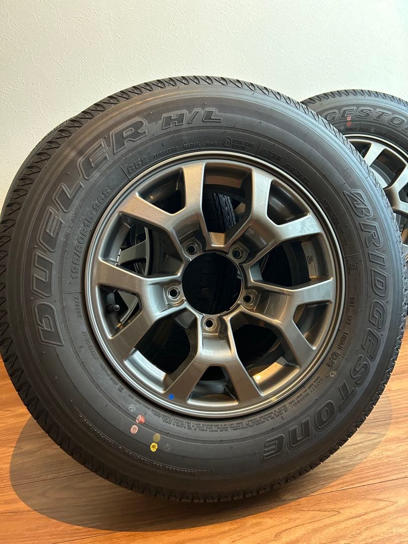 ジムニー　ノマド　新車外し　ブリヂストン　15インチ　4本セット