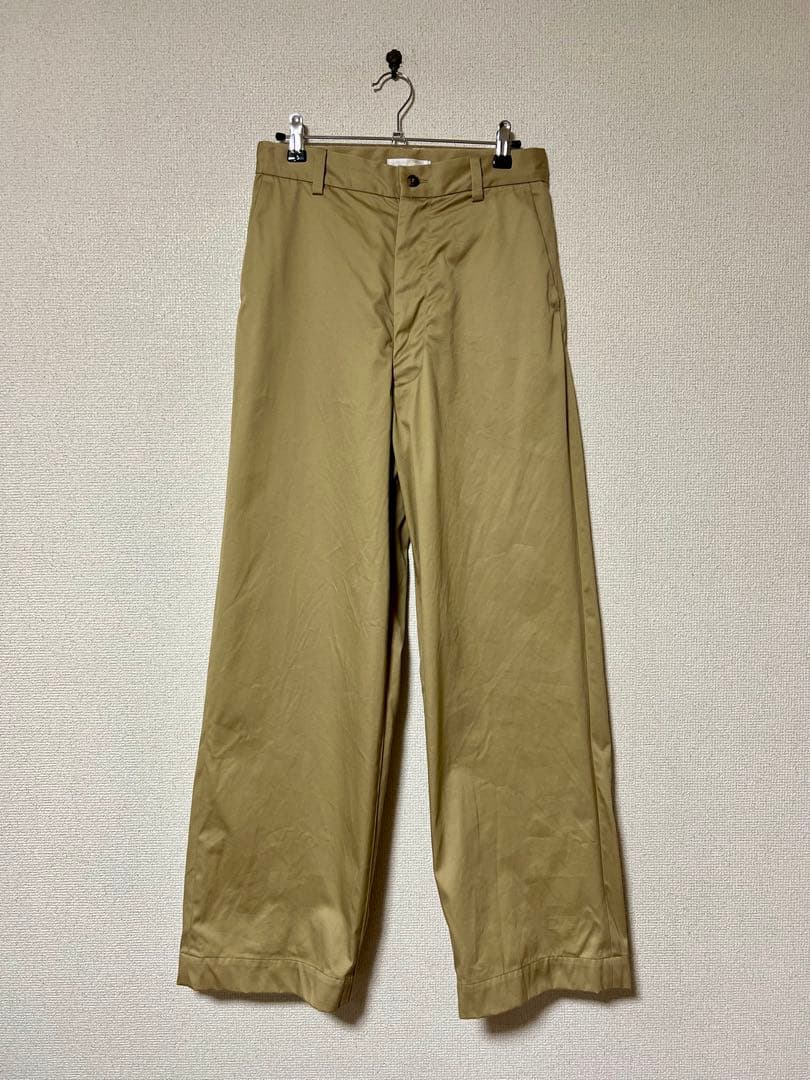 Drawing Numbers プレーンチノパンツ