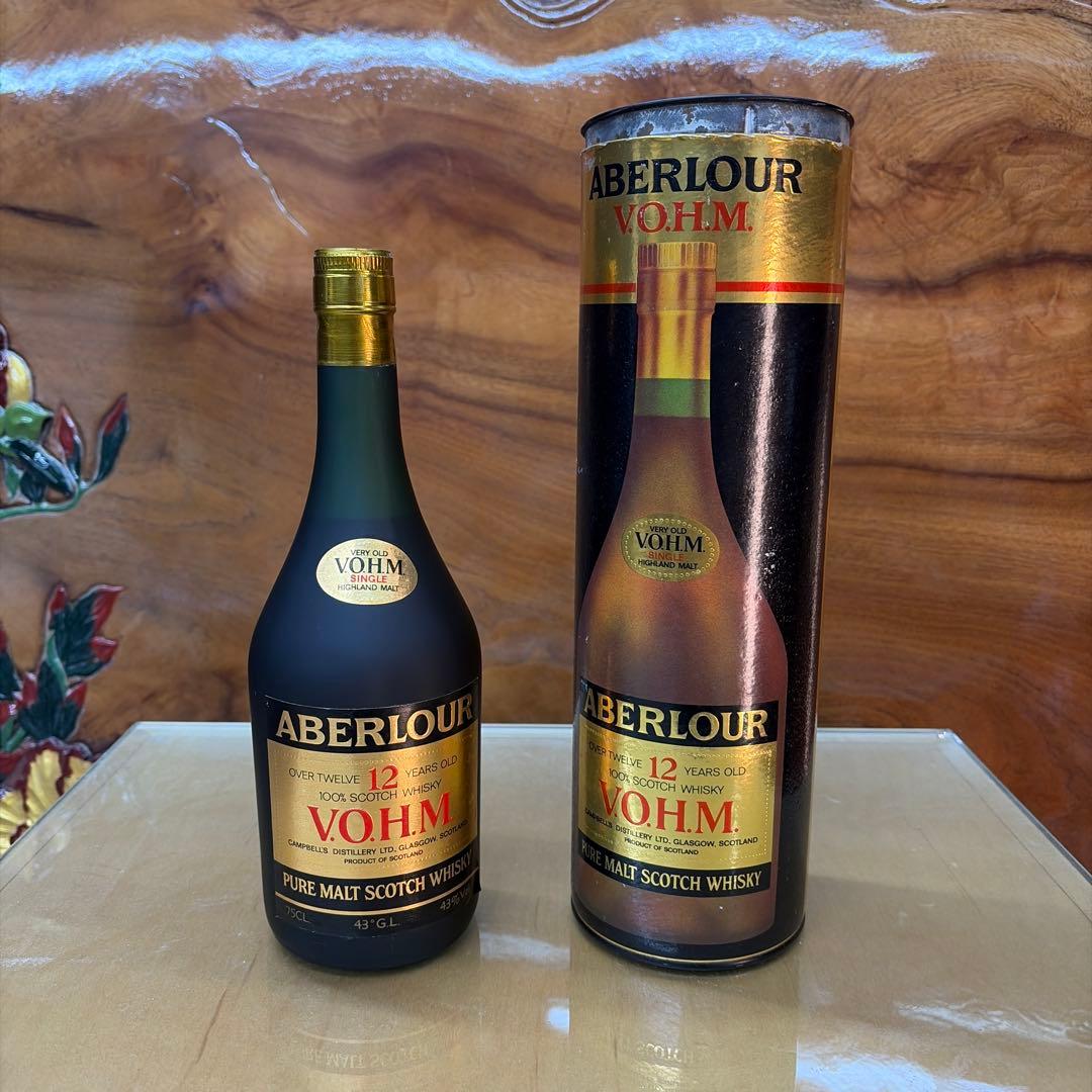 ABERLOUR アベワラー　12年 V.O.H.M スコッチウイスキー