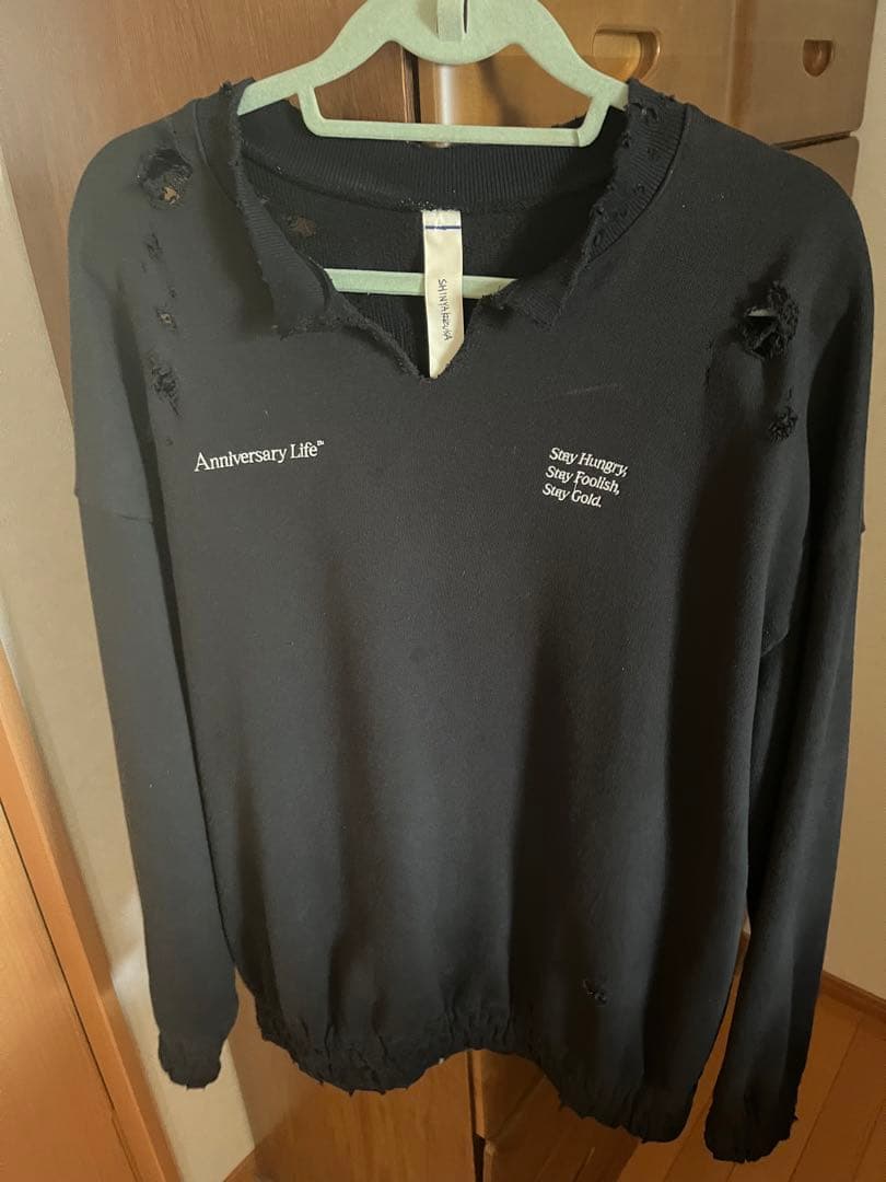 Shinyakozuka conz別注 ダメージスウェット