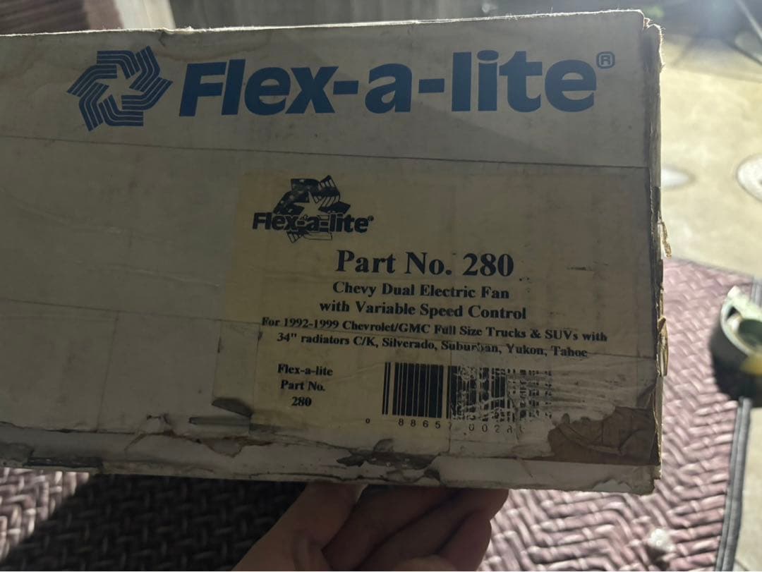 ‎BKB　Flex A Lite ツイン電動ファンキット　シボレー C/K