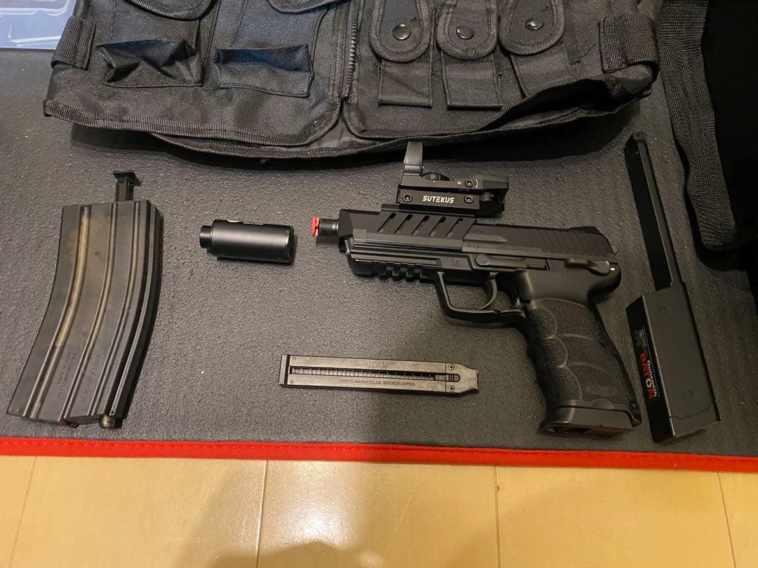 電動ガン サバゲーセット hk45 SWAT