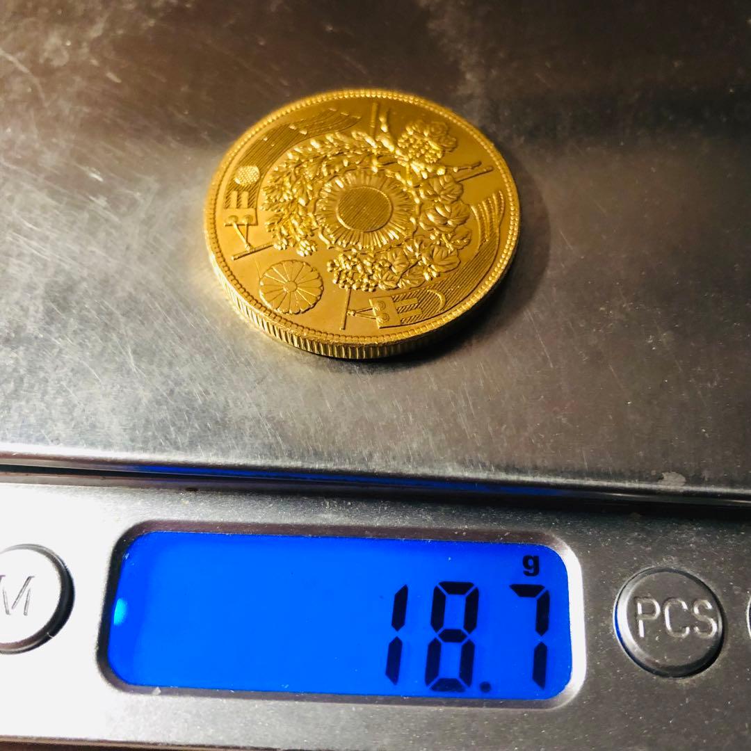 A568日本　旧十圓金貨 明治三年 大日本 菊紋 竜 コレクション　大型金貨