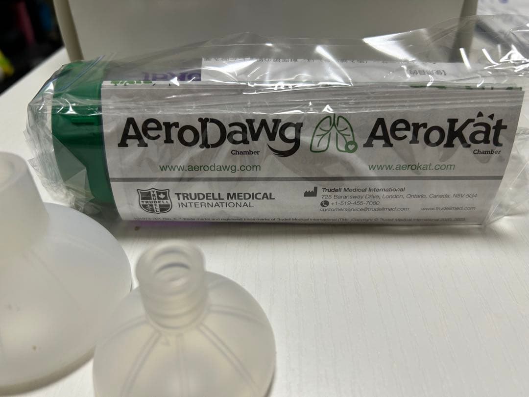 Zpeer社 動物用吸入器　エアロキャット　開封、未使用品　1式