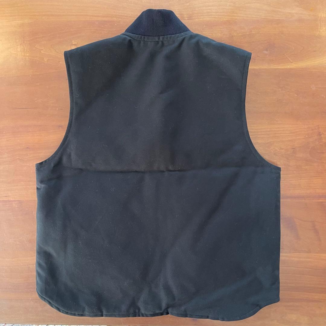 ★CARHATT ダックベスト V01 BLK Lサイズ★黒★デッドストック★