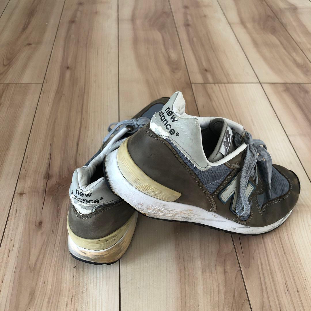 New Balance 1300 グレー/ブラウン シューズ