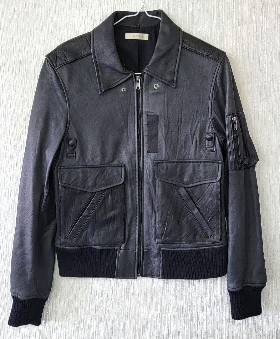DUPRE　レザージャケット　ラム子羊革