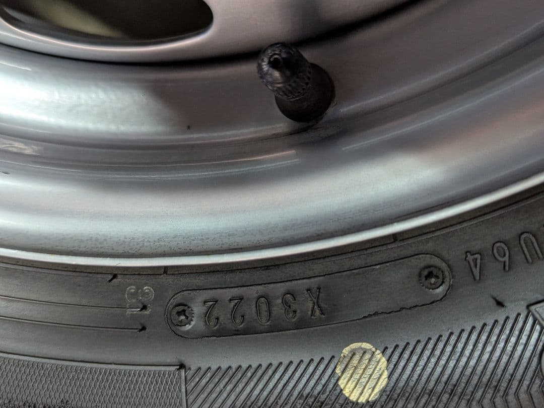 値下げ空冷ビートル 純正タイプホイール スタッドレス 4本 即使用可 使用期間少