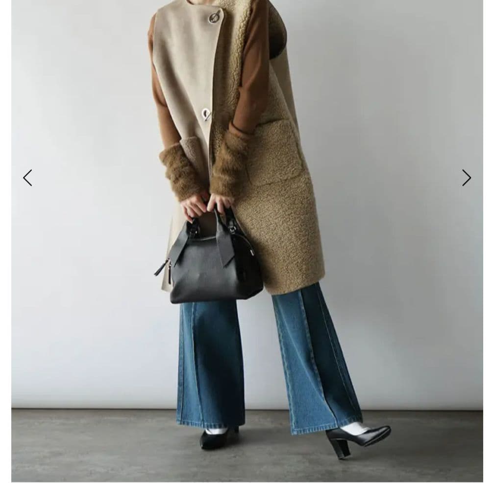 RADIATE　リボンディティールレザー2WAYバッグ