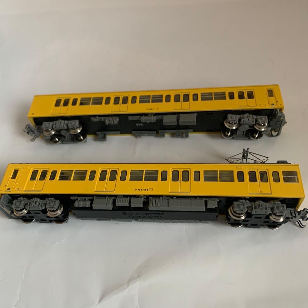 鉄コレ105系イエロー/グレー(Nゲージ化)可部線(動力あり)