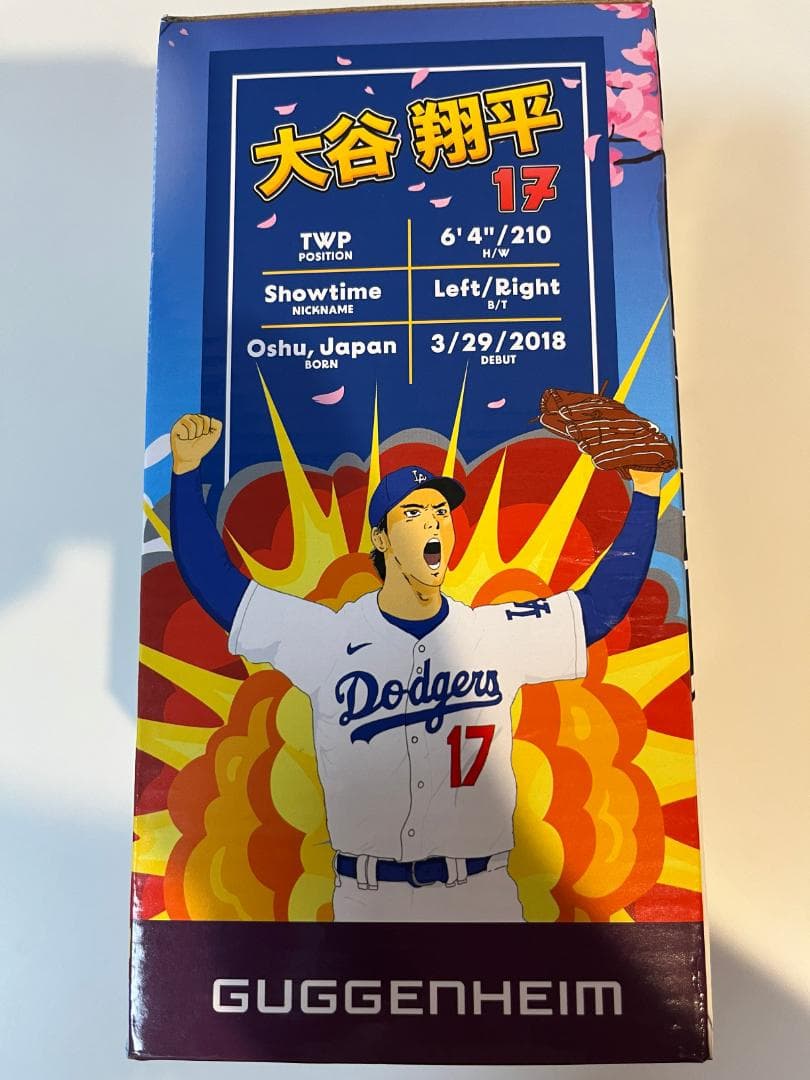 【新品未開封】24年5月16日配布 大谷ボブルヘッド ドジャース