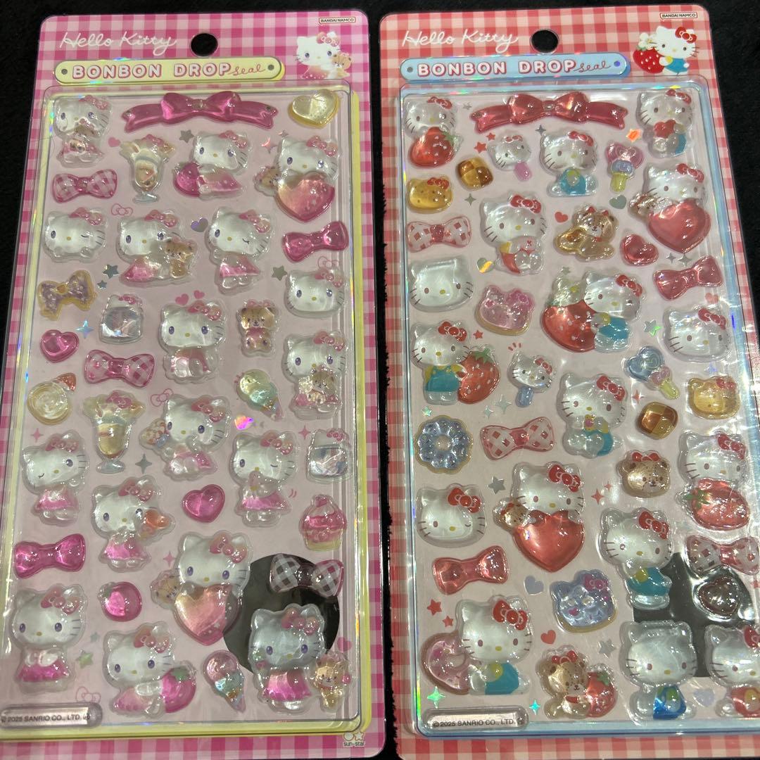正規品　サンリオ第二弾 ボンボンドロップシール 8種 コンプリートセット