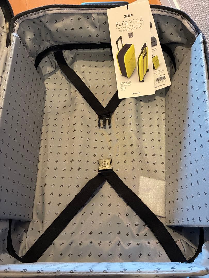 Rollink ローリンク FLEX フォーダブルスーツケース 40L 折り畳み