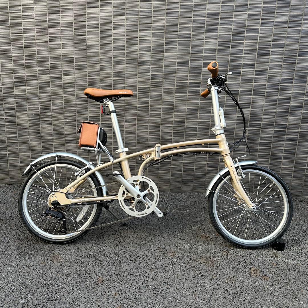よっしー　デイトナDE01 電動自転車 シャンパンゴールド 20インチ