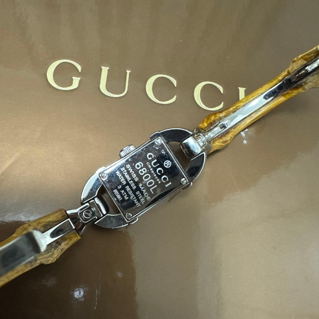 GUCCI レディース 時計 バンブー6800L