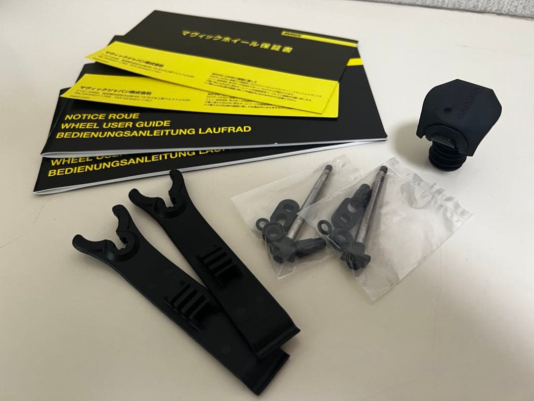 MAVIC KSYRIUM SL ディスクローター、スプロケ、スピードセンサー付