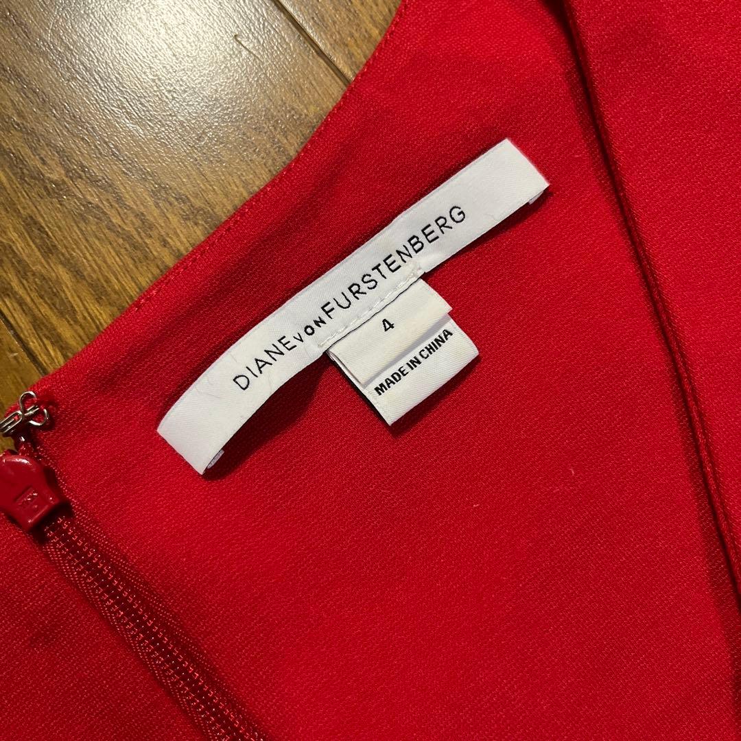 美品　DVFワンピース US4