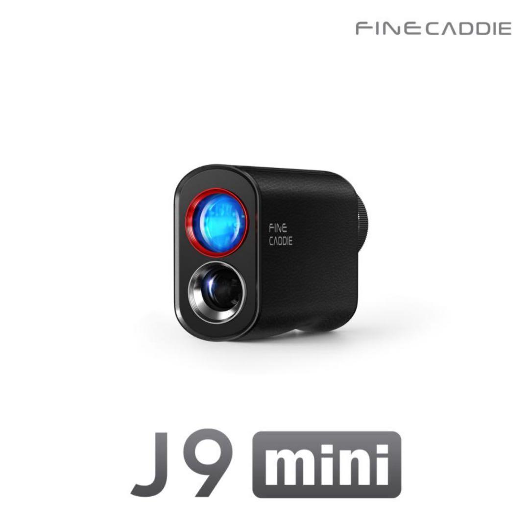 J9 mini ファインキャディ FINECADDIE ゴルフ 距離計 黒