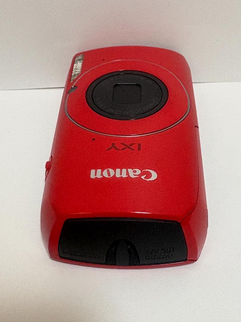 “Canon　IXY30S　PC1473　コンパクトデジカメ　ジャンク　レッド”