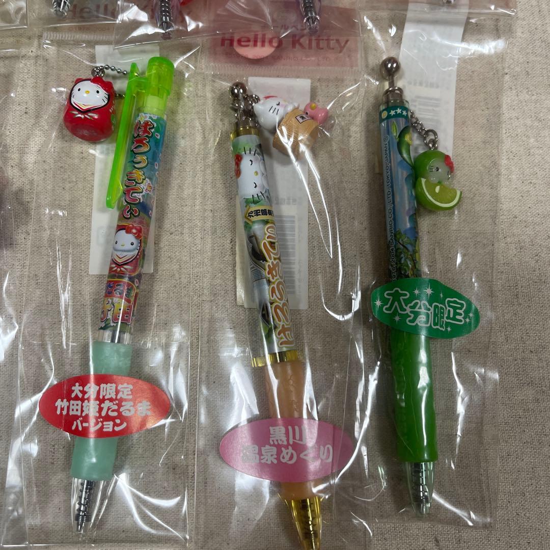 【レア】ご当地　ハローキティ　シャーペン　九州限定　14本