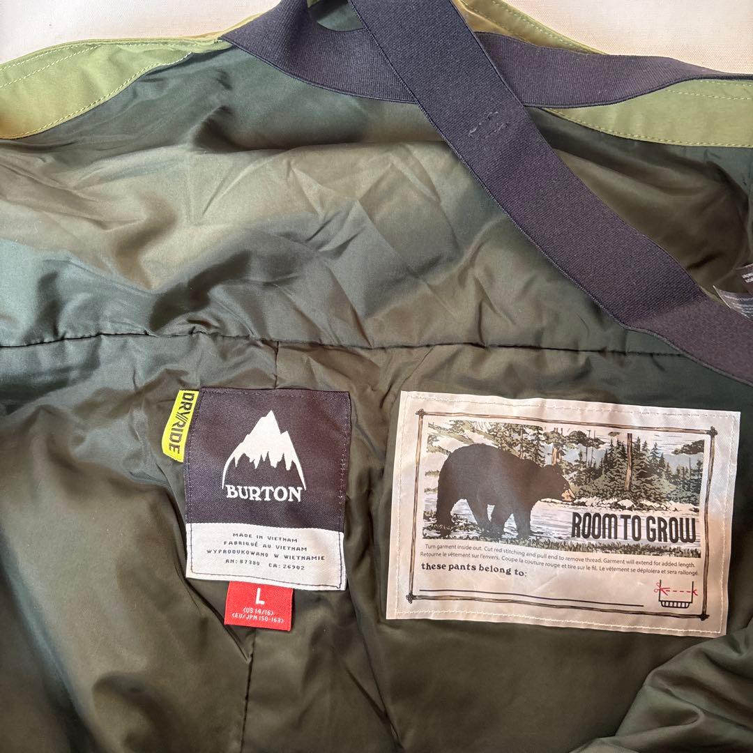 A674新品バートンBURTON スカイラー ビブパンツ キッズ M 防水
